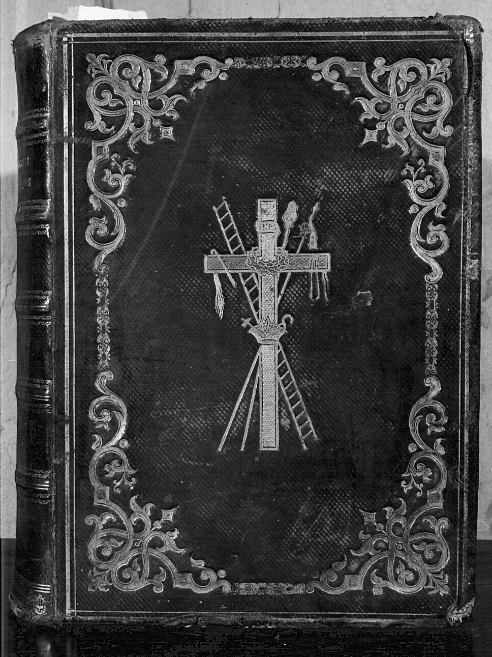 coperta di libro - bottega lombarda (sec. XIX)