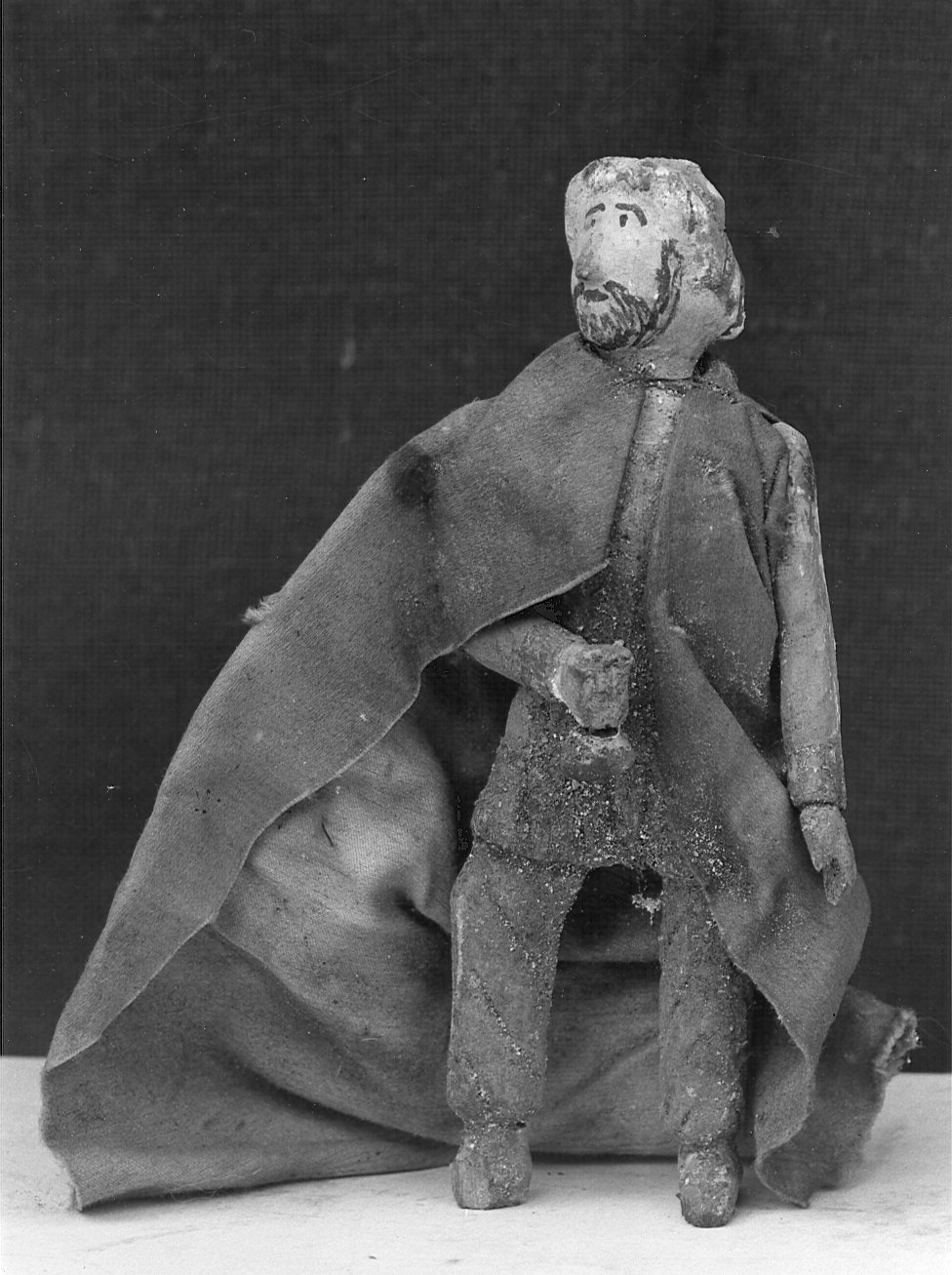 Re mago Melchiorre (statuetta di presepio) - bottega pavese (sec. XIX)