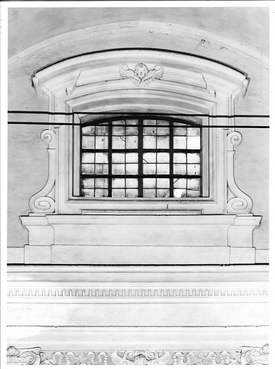 mostra di finestra, serie - bottega lombarda (secondo quarto sec. XVII)