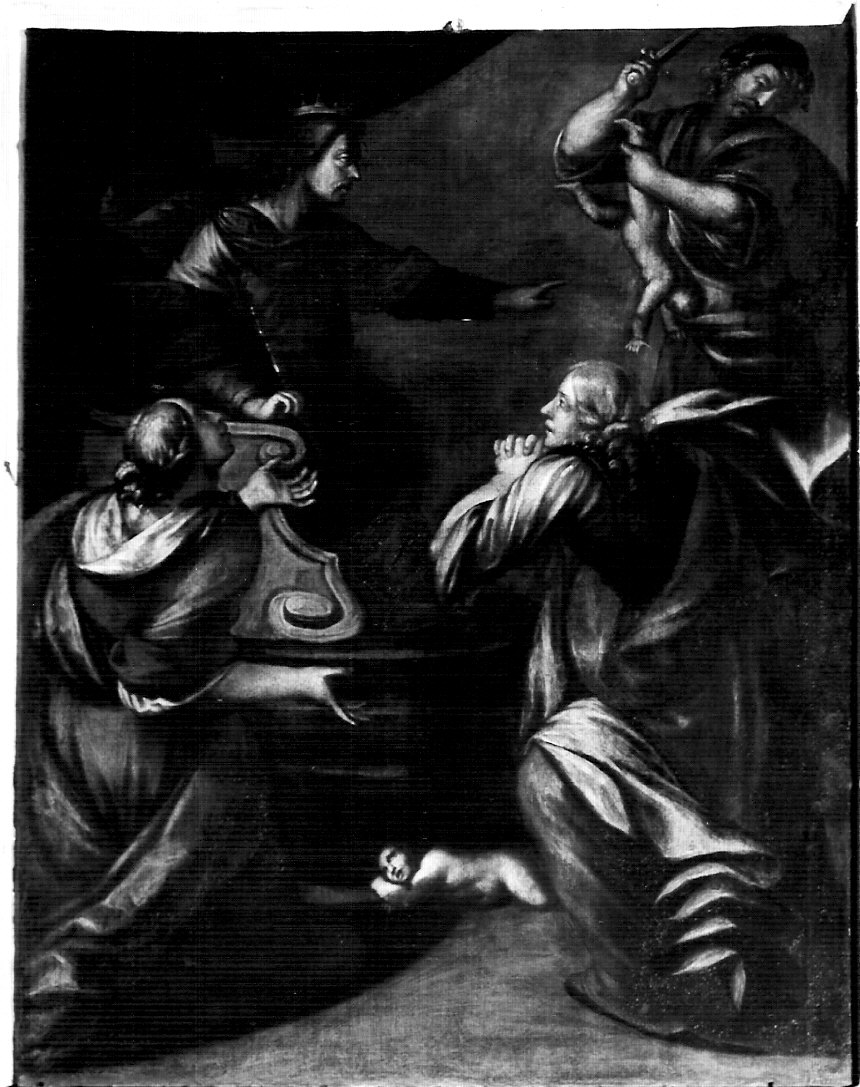 strage degli innocenti (dipinto, opera isolata) - ambito lombardo (sec. XVII)