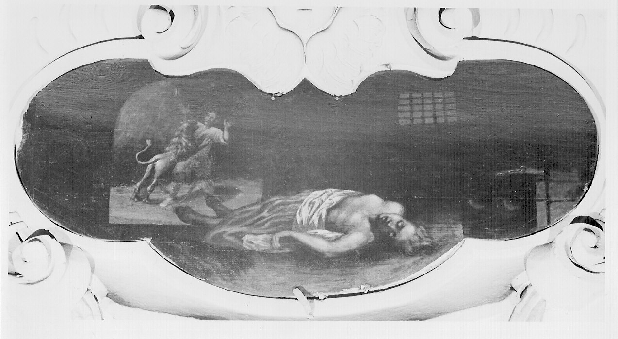 martirio di Santo (dipinto, opera isolata) - ambito lombardo (sec. XVII)