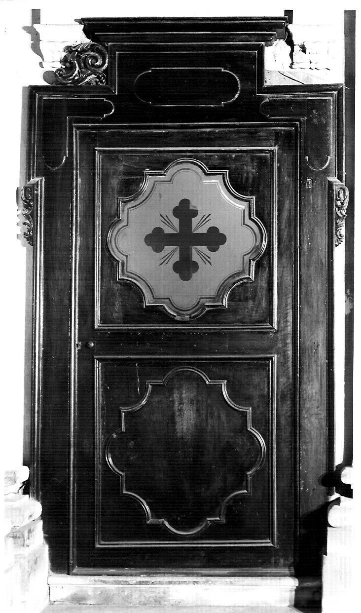 porta, coppia - bottega lombarda (sec. XVII)