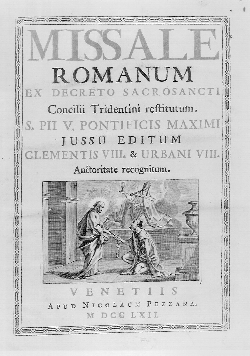 coperta di libro liturgico, opera isolata - bottega lombarda (sec. XVIII)