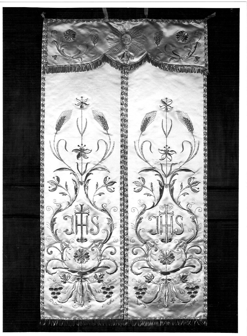 stola - larga, opera isolata - manifattura italiana (fine/inizio secc. XIX/ XX)