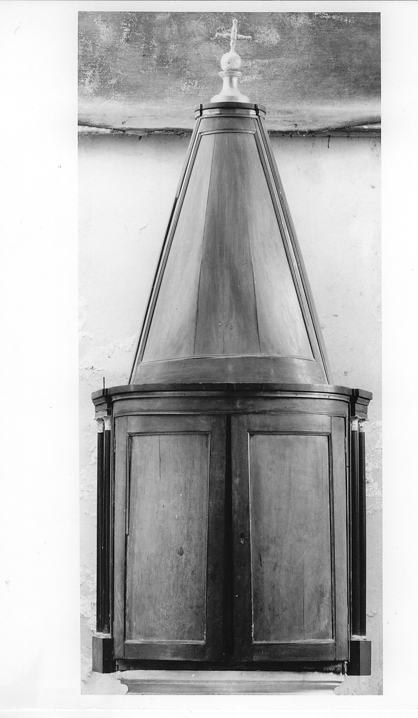 coperchio del fonte battesimale, opera isolata - bottega lombarda (prima metà sec. XIX)