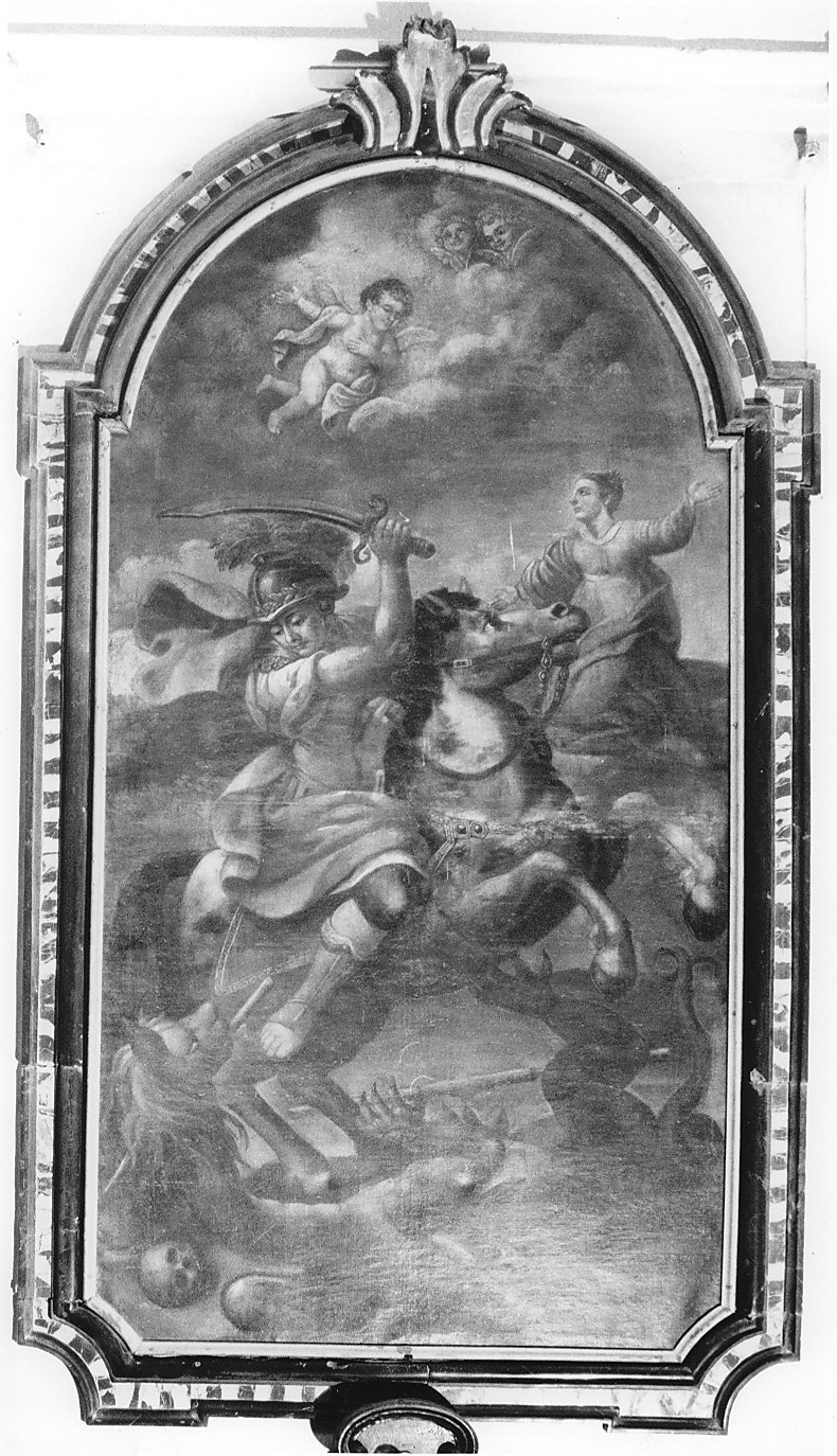 cornice, opera isolata - bottega lombarda (seconda metà sec. XVII)