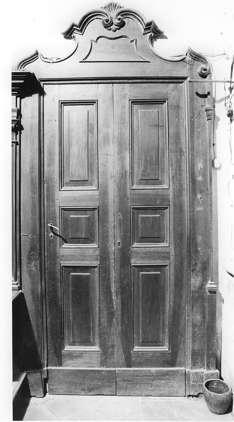 porta, opera isolata - bottega lombarda (seconda metà sec. XVIII)