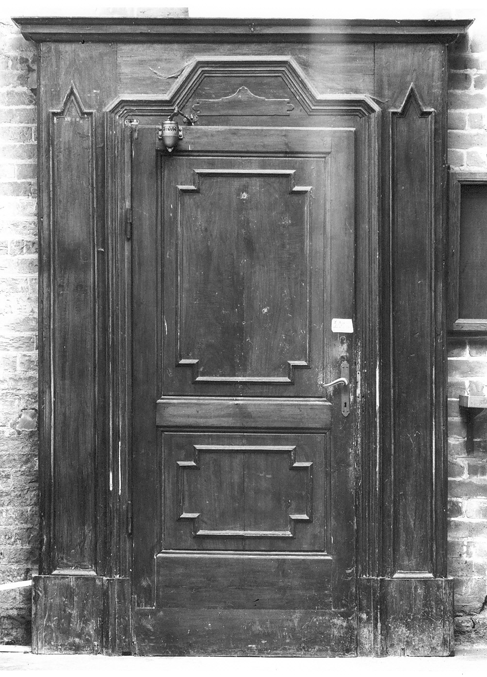 porta, opera isolata - bottega lombarda (sec. XIX)