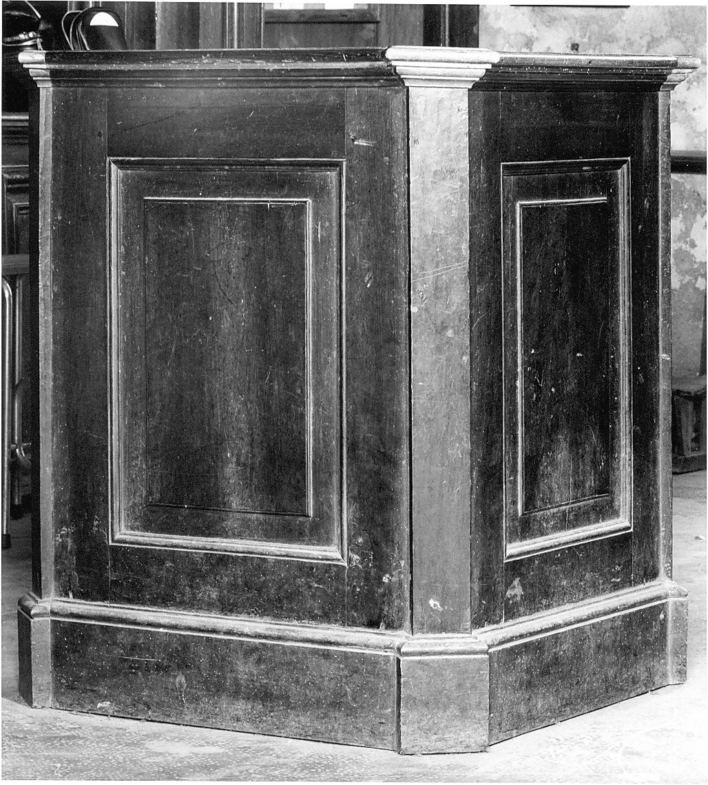 mobile, opera isolata - bottega lombarda (seconda metà sec. XVIII)