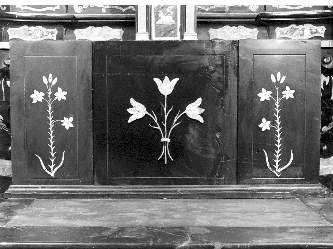 paliotto - a pannello piano, opera isolata - ambito lombardo (sec. XIX)