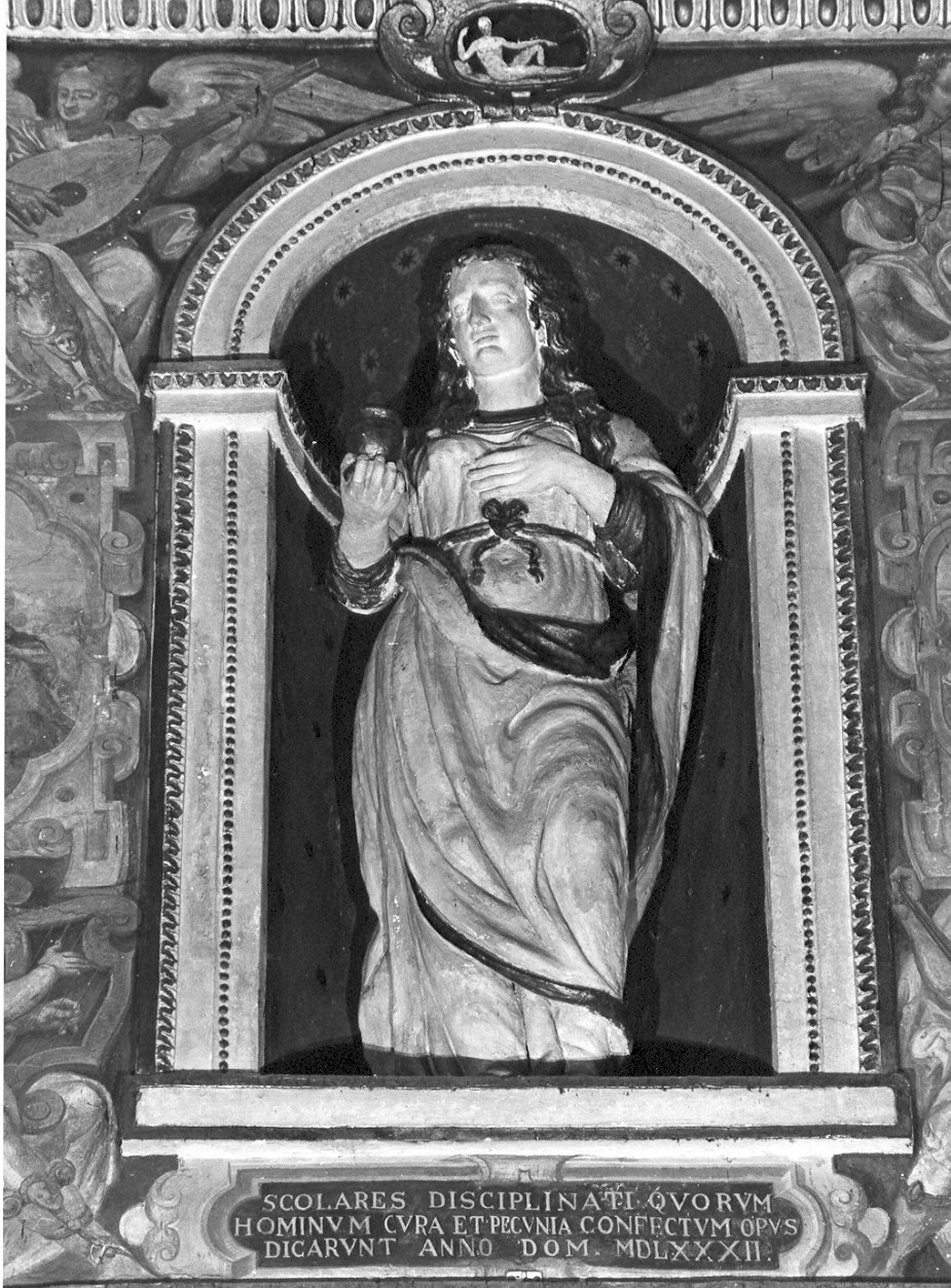 Santa Maria Maddalena (statua, pendant) - ambito lombardo (sec. XVI)
