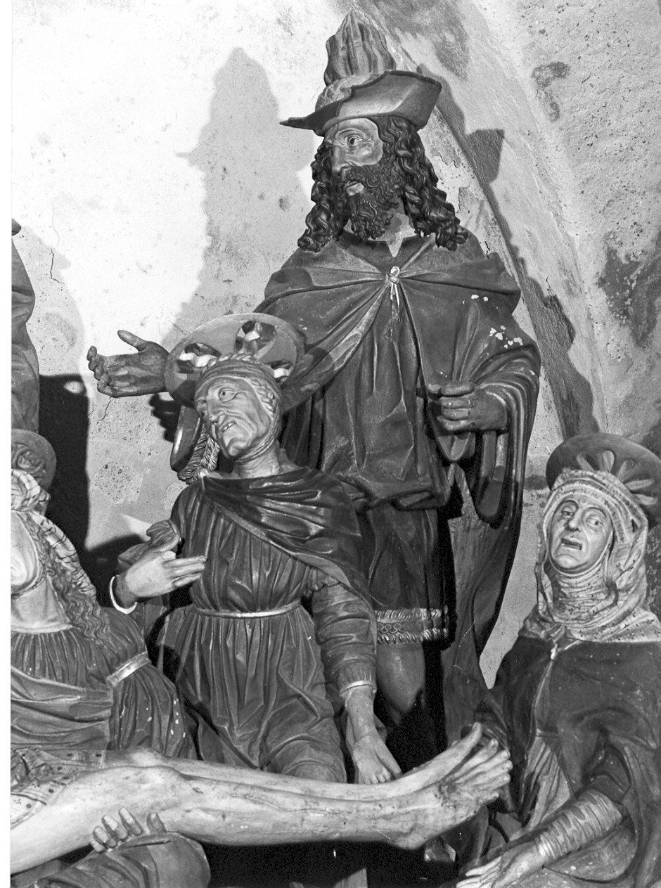 Giuseppe d'Arimatea (statua, elemento d'insieme) di Del Maino Giovanni Angelo (attribuito) (sec. XVI)