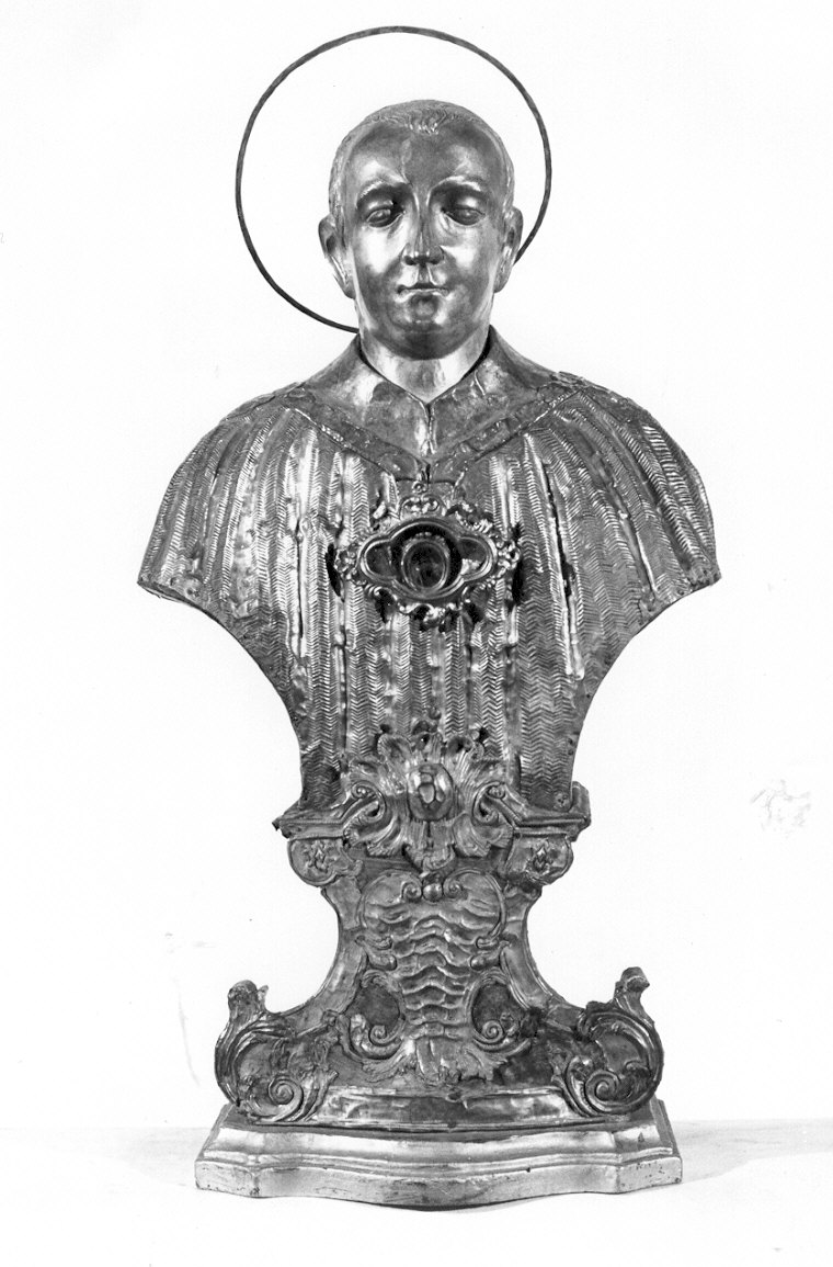 reliquiario, elemento d'insieme - ambito lombardo (sec. XVIII)