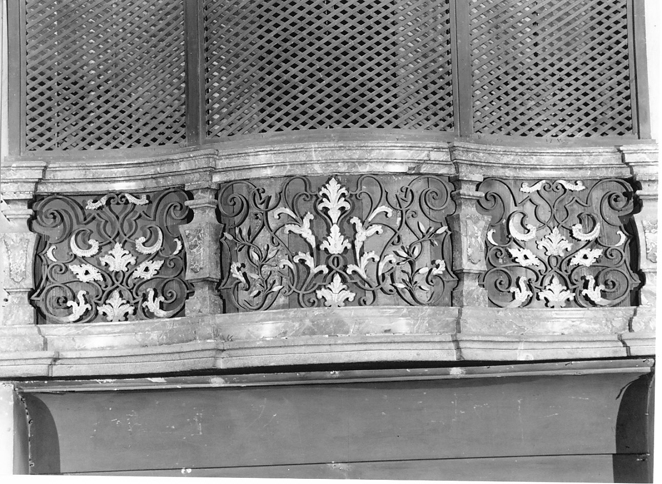 balconata, serie - bottega lombarda (fine sec. XVIII)