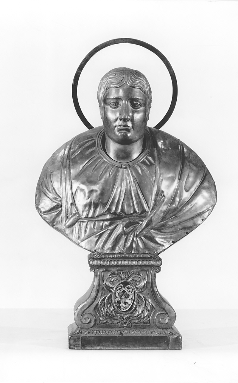 Santa Caterina (reliquiario - a busto, opera isolata) - bottega lombarda (fine sec. XVII)