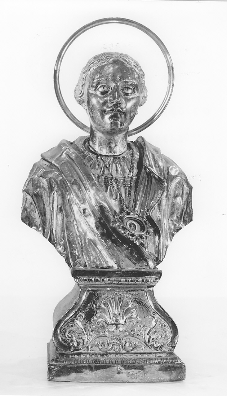 Sant'Apollonia (reliquiario - a busto, opera isolata) - bottega lombarda (inizio sec. XVIII)