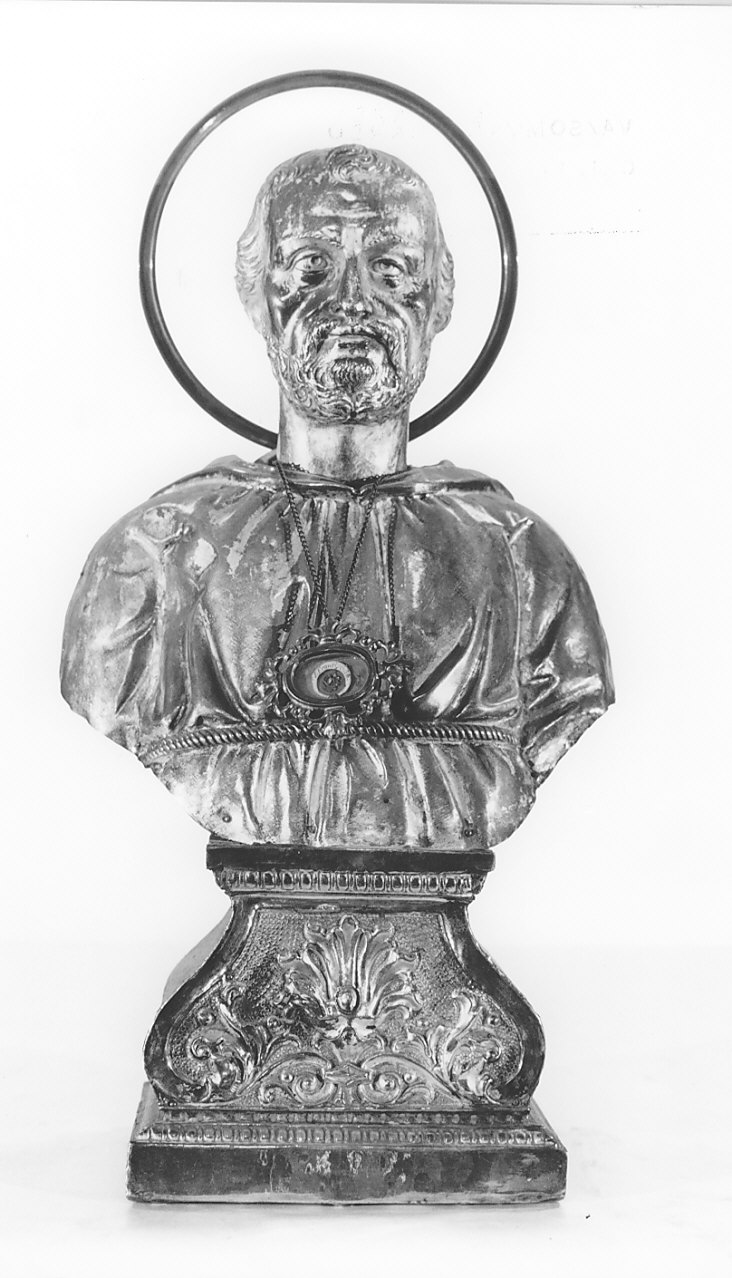 San Francesco (reliquiario - a busto, opera isolata) - bottega lombarda (inizio sec. XVIII)