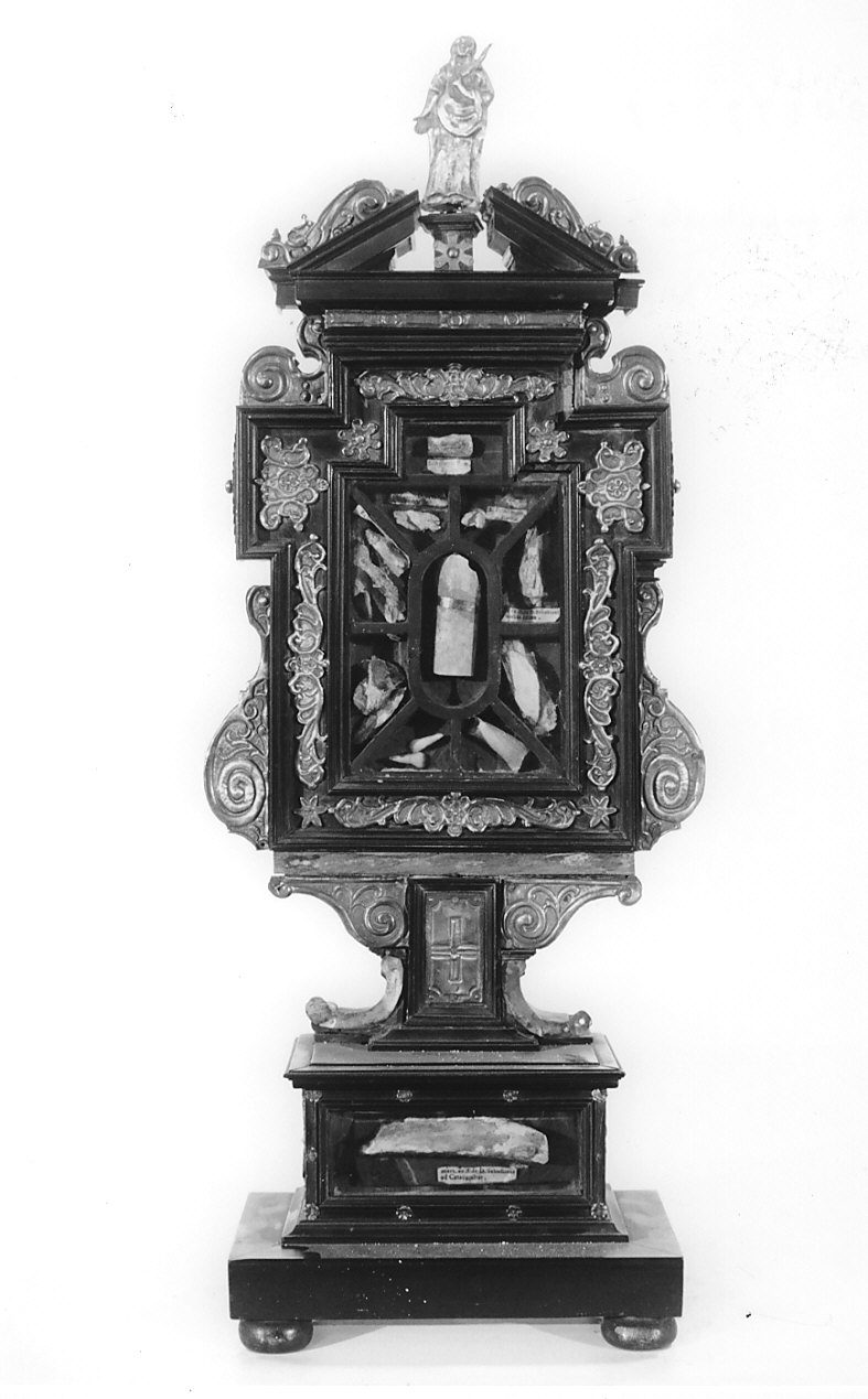 reliquiario - a ostensorio, opera isolata - bottega lombarda (fine sec. XVIII)