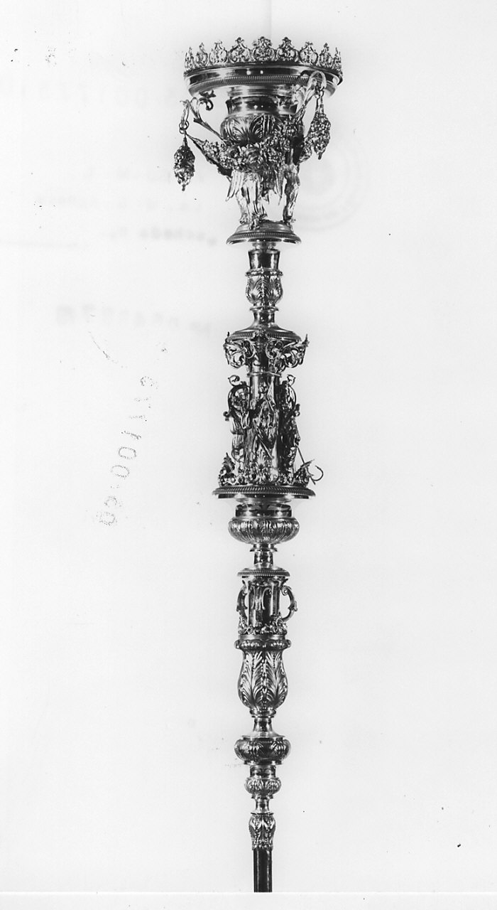 torciera, opera isolata - bottega lombarda (fine sec. XVIII)