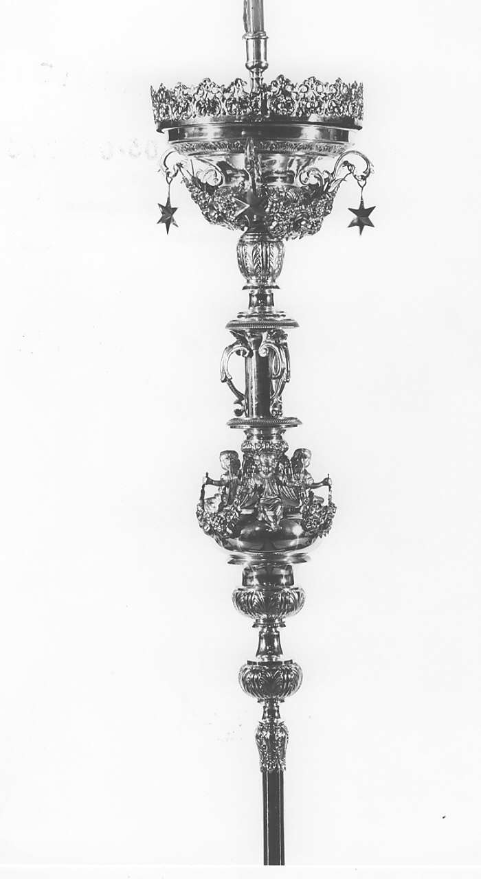 torciera, opera isolata - bottega lombarda (fine sec. XVIII)