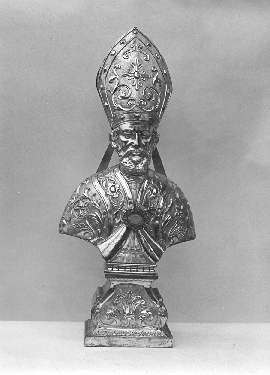 San Francesco Saverio (reliquiario - a busto, opera isolata) - ambito lombardo (sec. XIX)