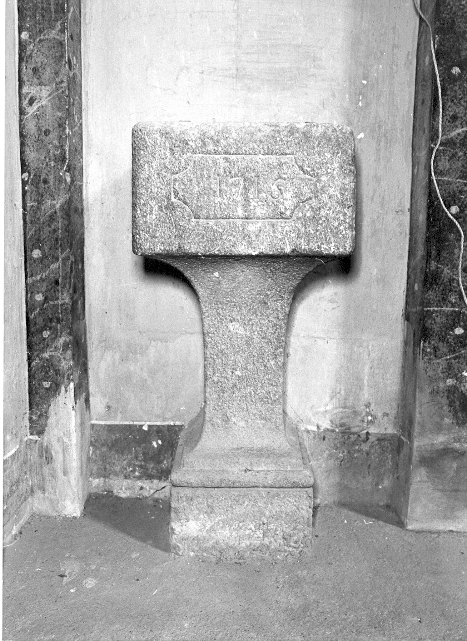 pilastrino, opera isolata - ambito lombardo (sec. XVIII)