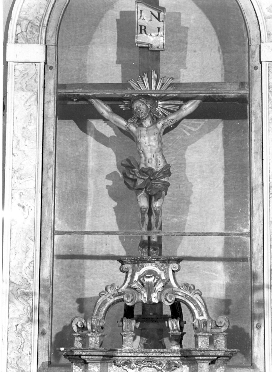 crocifisso, opera isolata - ambito lombardo (sec. XVIII)