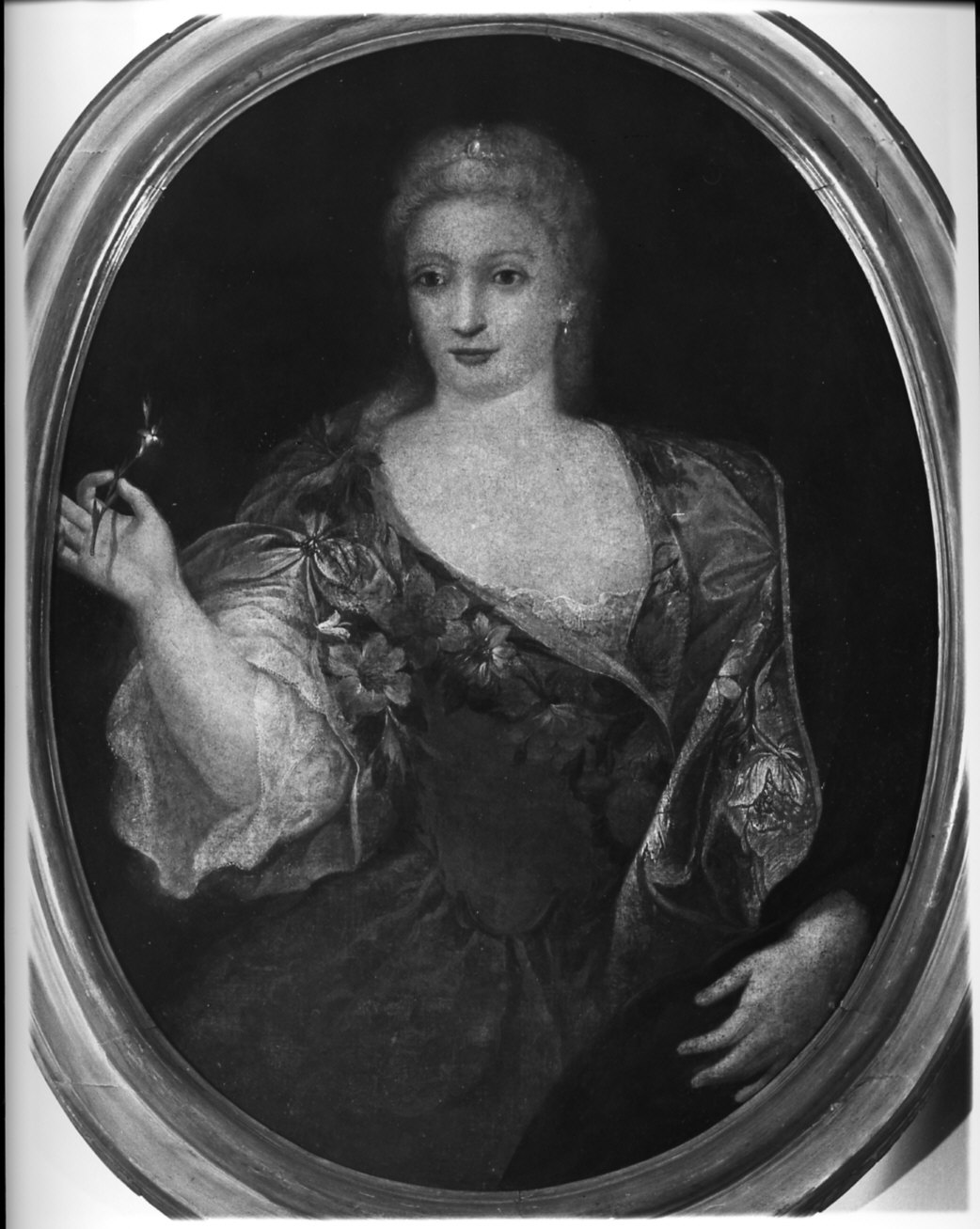 Ritratto di dama (dipinto, opera isolata) - ambito italiano (secc. XVIII/ XIX)