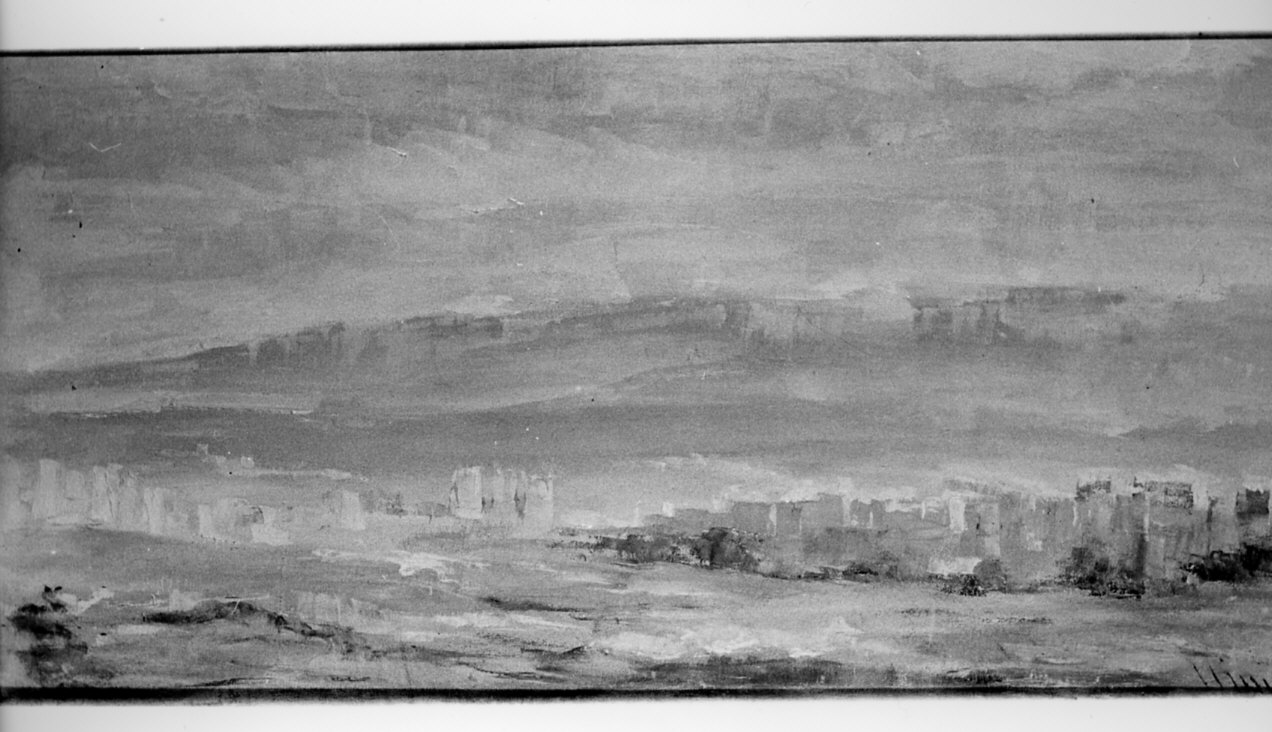 paesaggio (dipinto, opera isolata) - ambito italiano (sec. XX)