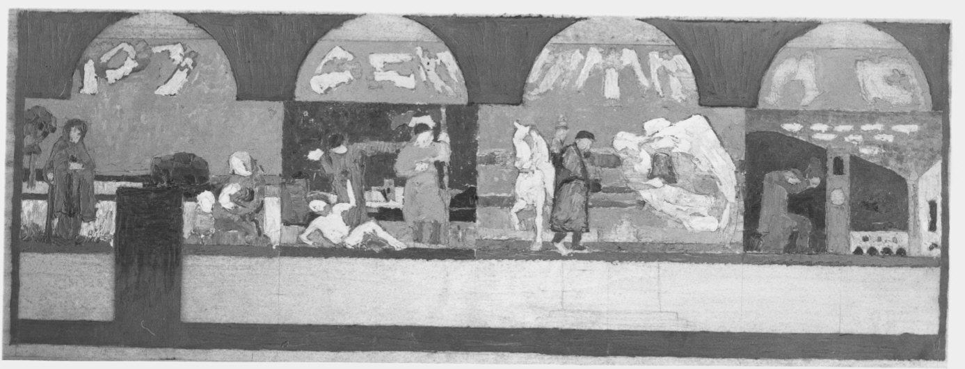 episodi del Nuovo Testamento (bozzetto) - ambito Italia settentrionale (inizio sec. XX)