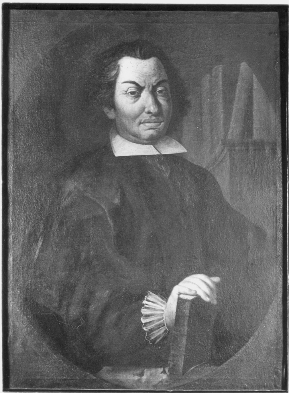 ritratto d'uomo (dipinto) - ambito lombardo (sec. XVII)