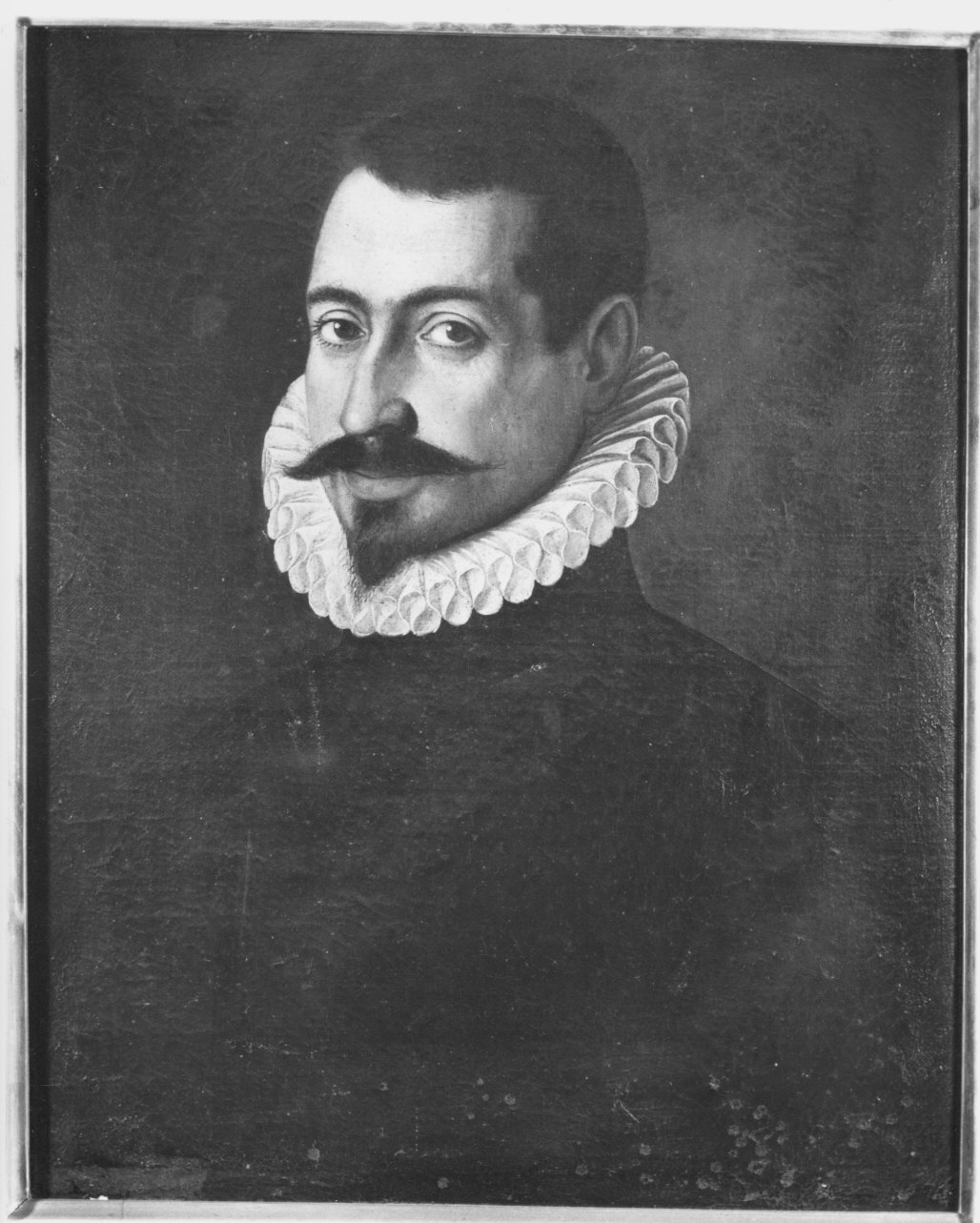 ritratto d'uomo (dipinto) - ambito lombardo (inizio sec. XVII)