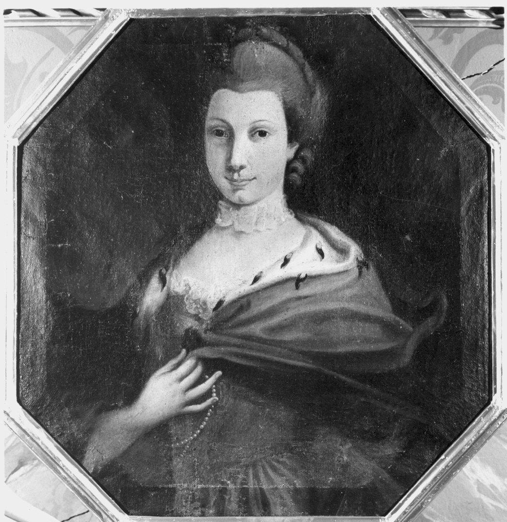 ritratto di donna (dipinto) - ambito lombardo (sec. XVIII)