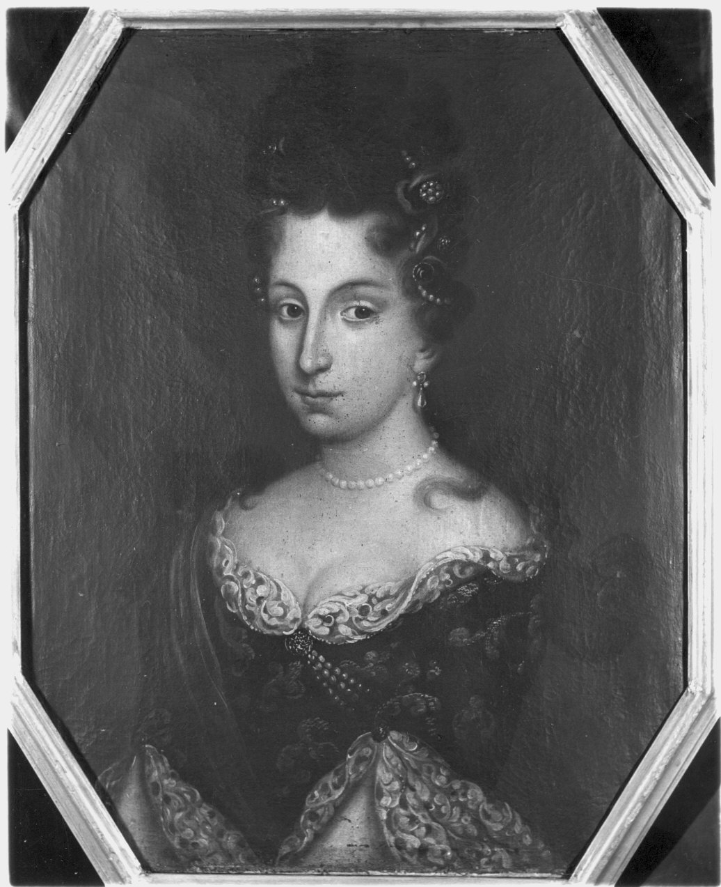 ritratto di donna (dipinto) - ambito lombardo (fine sec. XVIII)