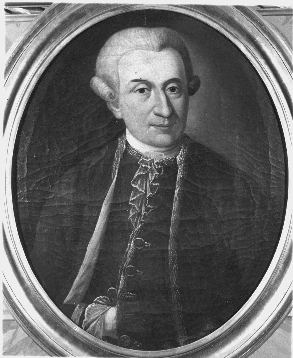 ritratto d'uomo (dipinto) - ambito lombardo (fine sec. XVIII)