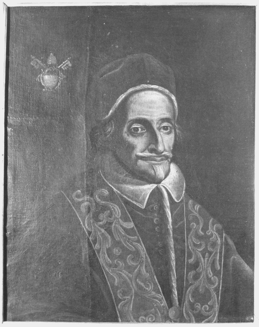 ritratto di papa Innocenzo XI (dipinto) - ambito italiano (fine sec. XVII)