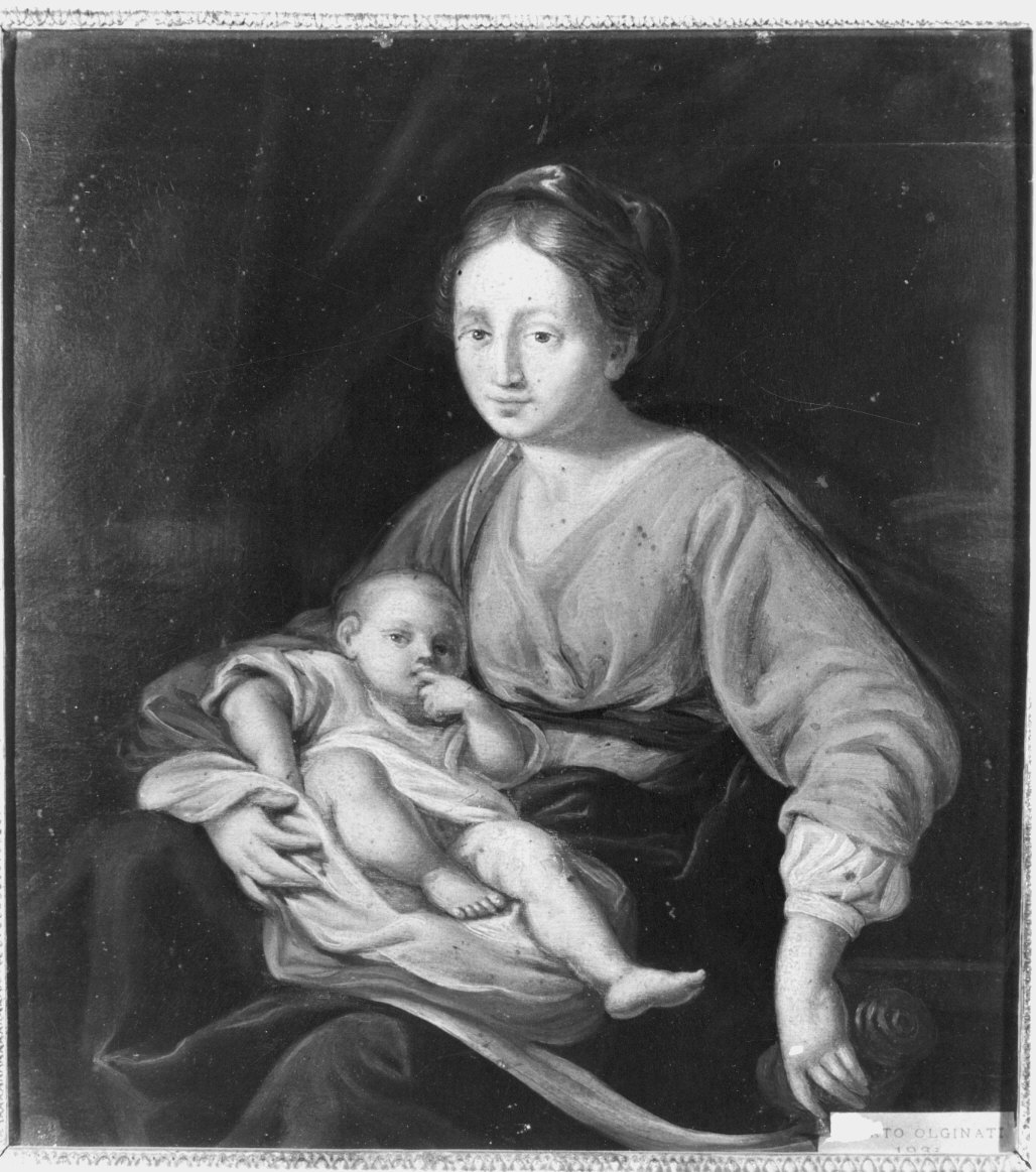 Madonna con Bambino (dipinto) - ambito lombardo (sec. XIX)