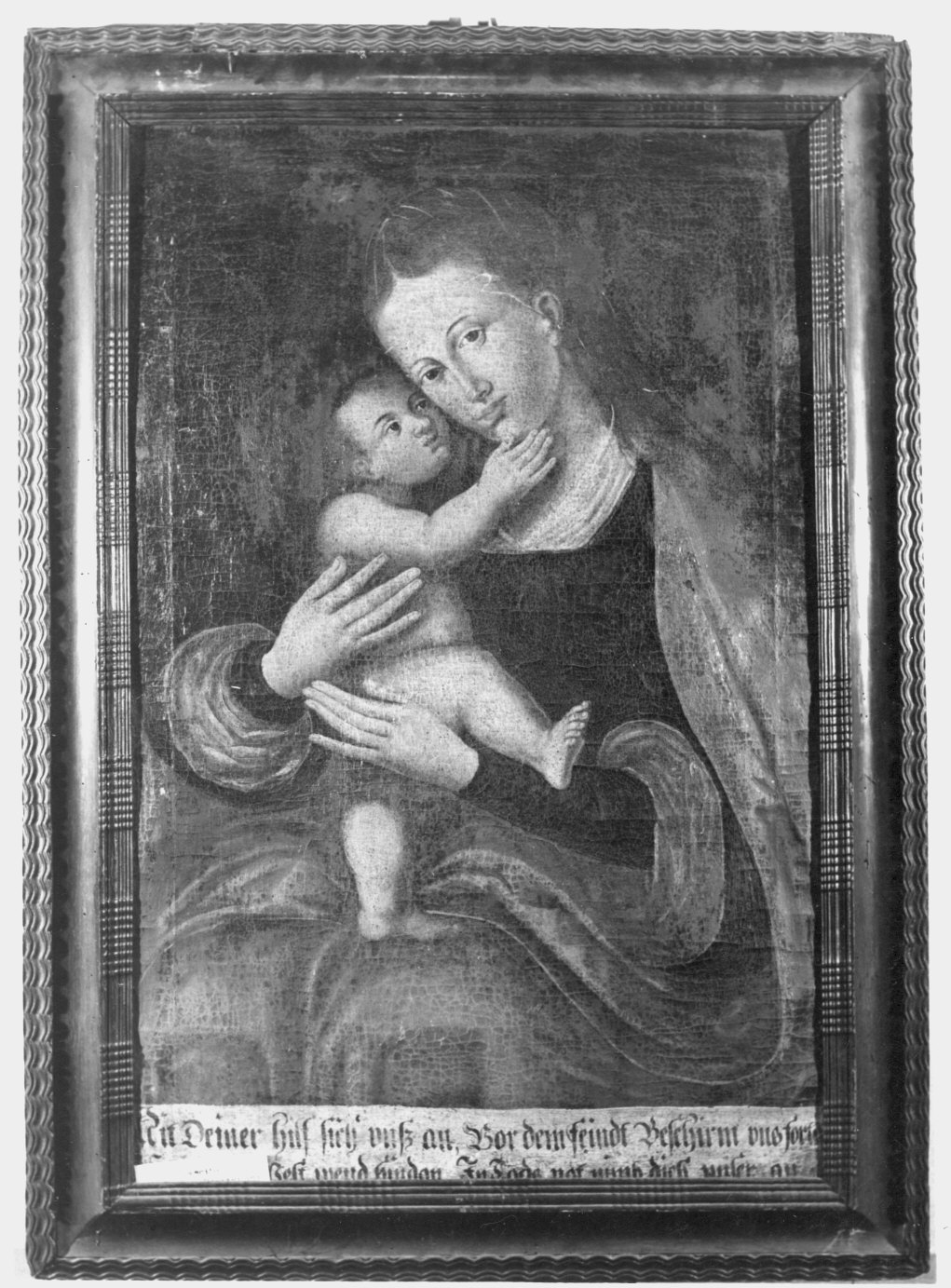 Madonna con Bambino (dipinto) - ambito lombardo (?) (sec. XVII)
