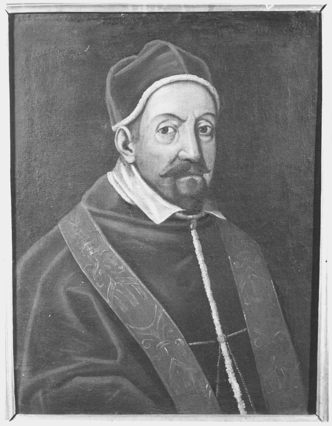 ritratto di ecclesiastico (dipinto) - ambito italiano (metà sec. XVIII)