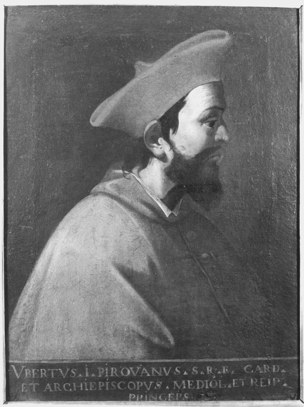 ritratto di ecclesiastico (dipinto) - ambito italiano (sec. XVII)