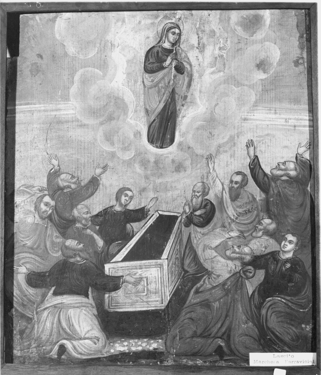 assunzione della Madonna (dipinto) - ambito cretese-veneziano (fine/inizio secc. XVI/ XVII)