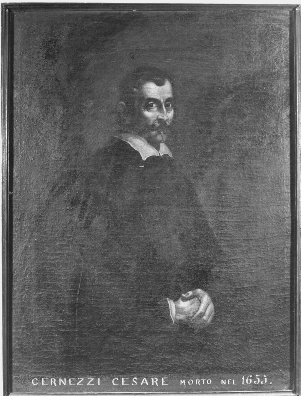 ritratto d'uomo (dipinto) - ambito lombardo (prima metà sec. XVII)