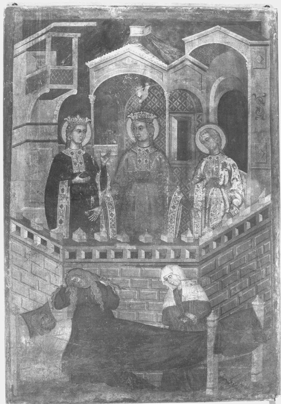 Storie delle SS. Liberata Faustina e Paola (dipinto, ciclo) di Primo Maestro di S. Margherita (attribuito) (primo quarto sec. XIV)