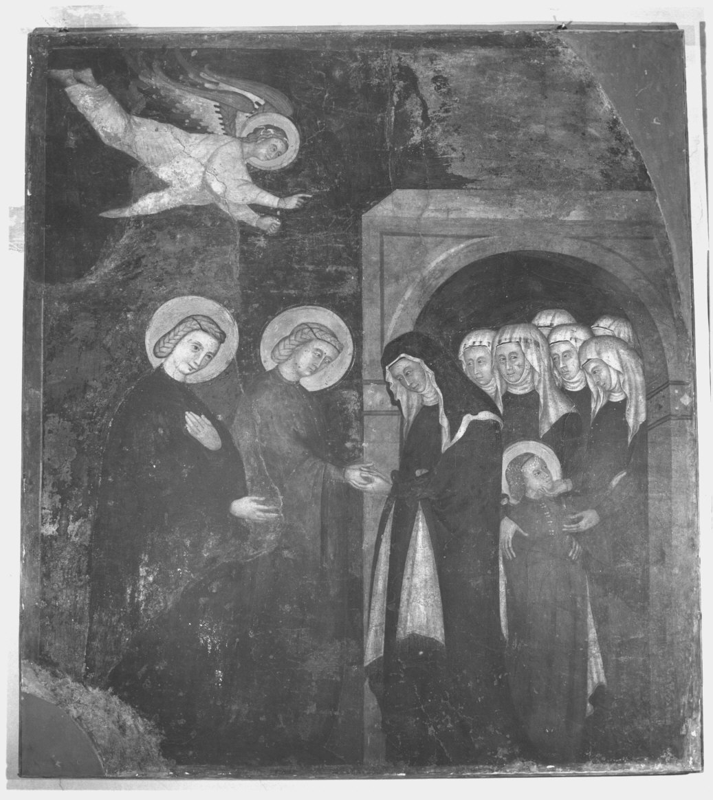 dipinto, elemento d'insieme di Primo Maestro di S. Margherita (attribuito) (primo quarto sec. XIV)