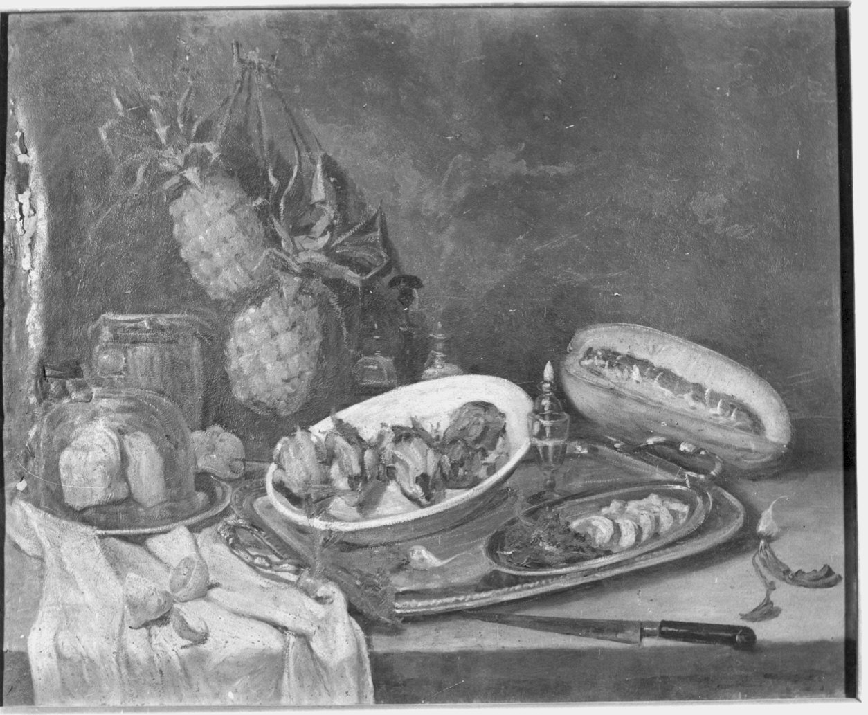 natura morta (dipinto) - ambito Italia centro-settentrionale (fine sec. XIX)