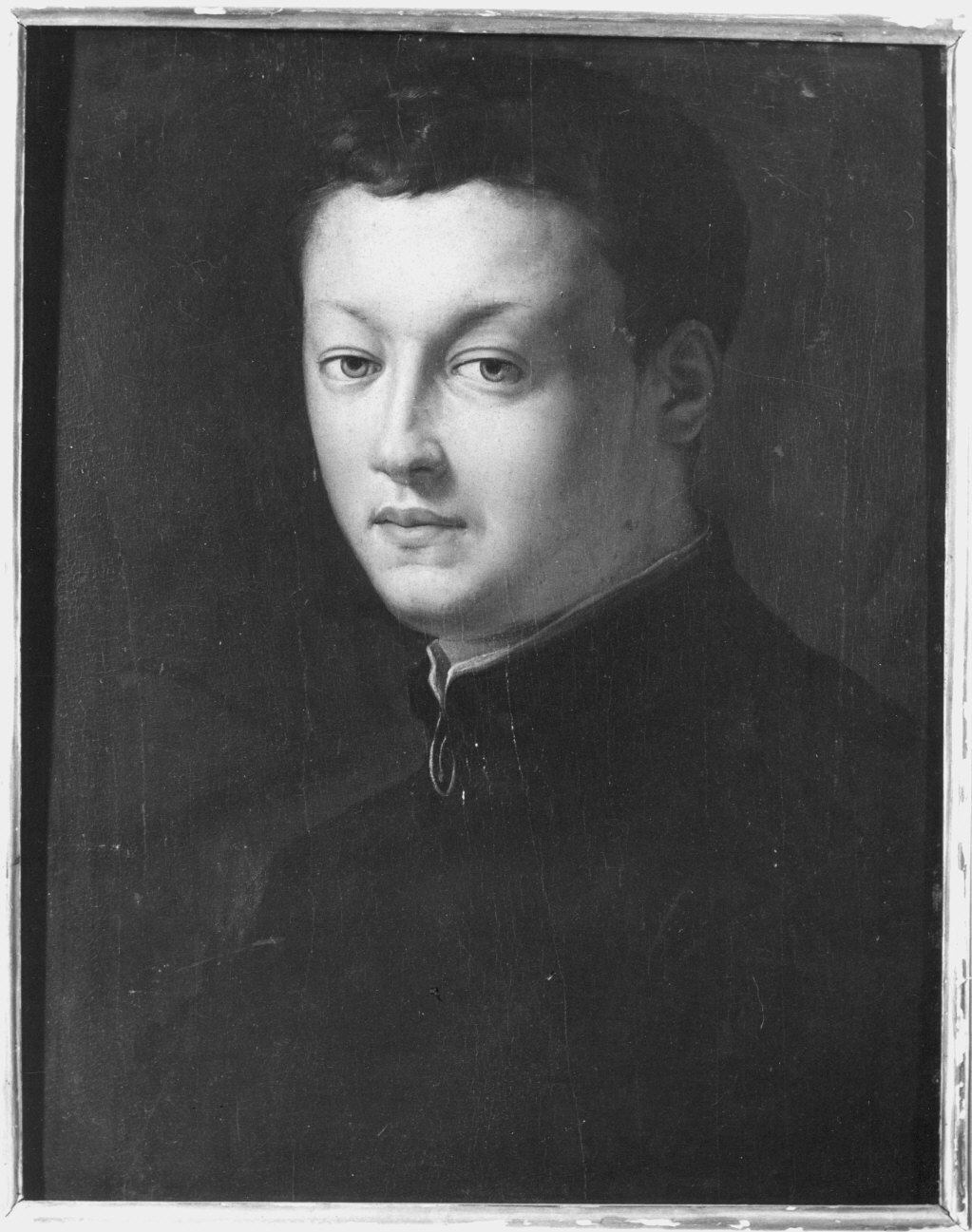 ritratto d'uomo (dipinto) di Bronzino (attribuito) (secondo quarto sec. XVI)