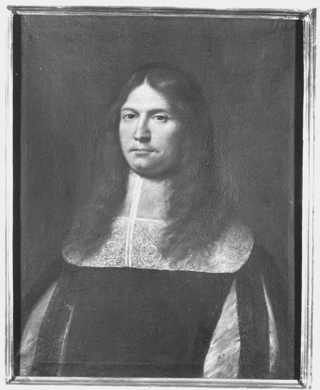 ritratto d'uomo (dipinto) - ambito lombardo (metà sec. XVII)