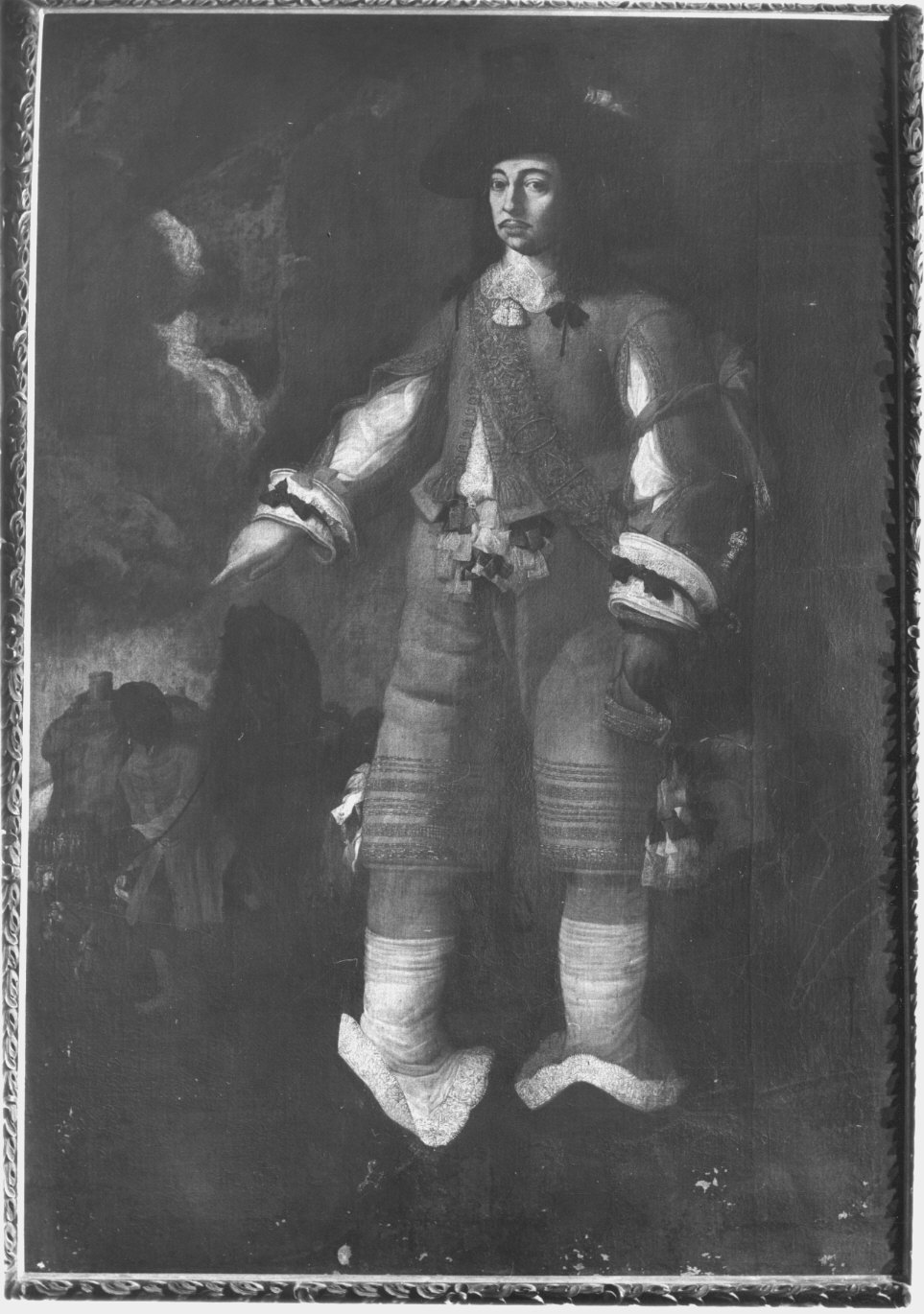 ritratto d'uomo (dipinto) - ambito lombardo (sec. XVII)