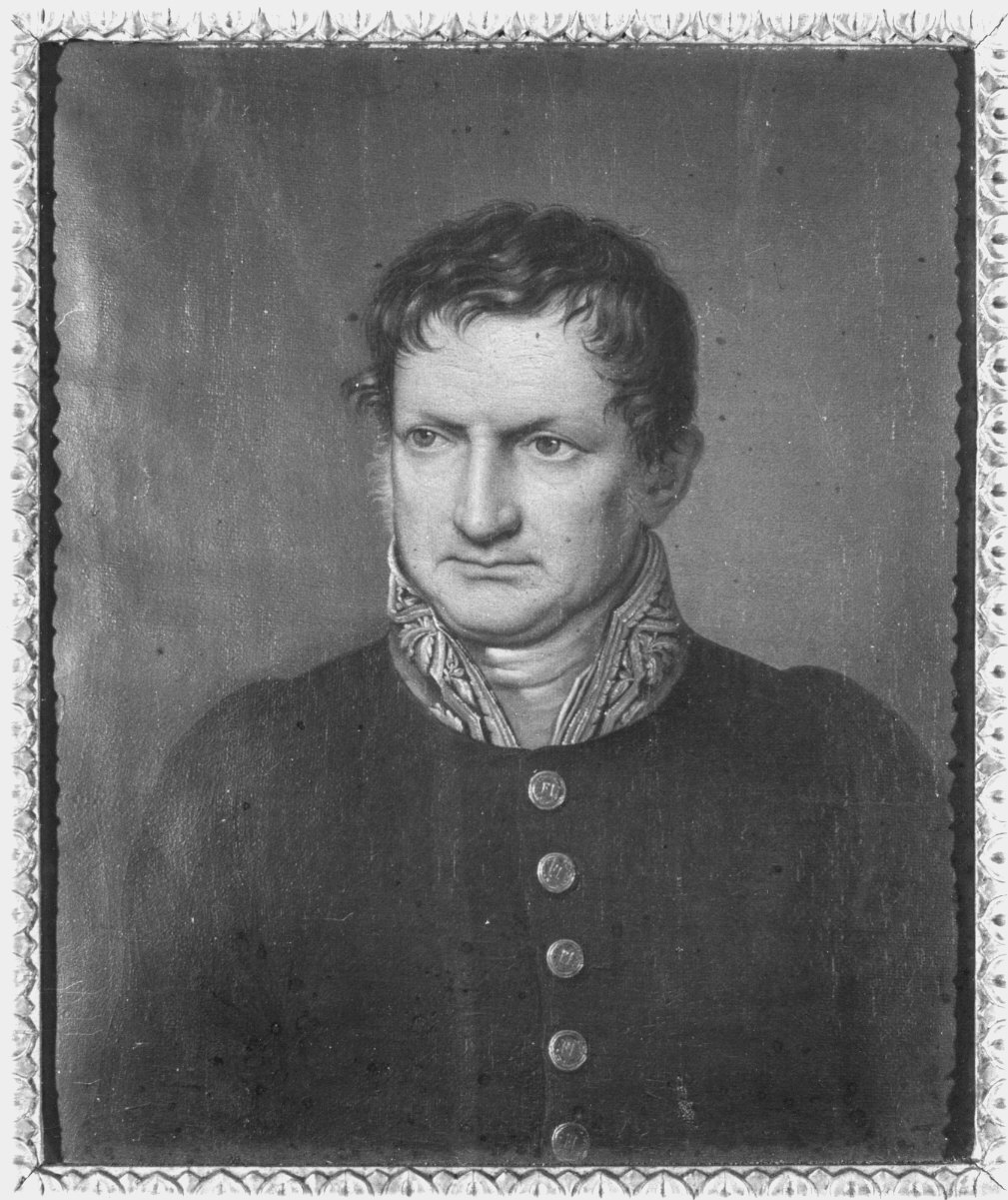 ritratto d'uomo (dipinto) - ambito lombardo (prima metà sec. XIX)