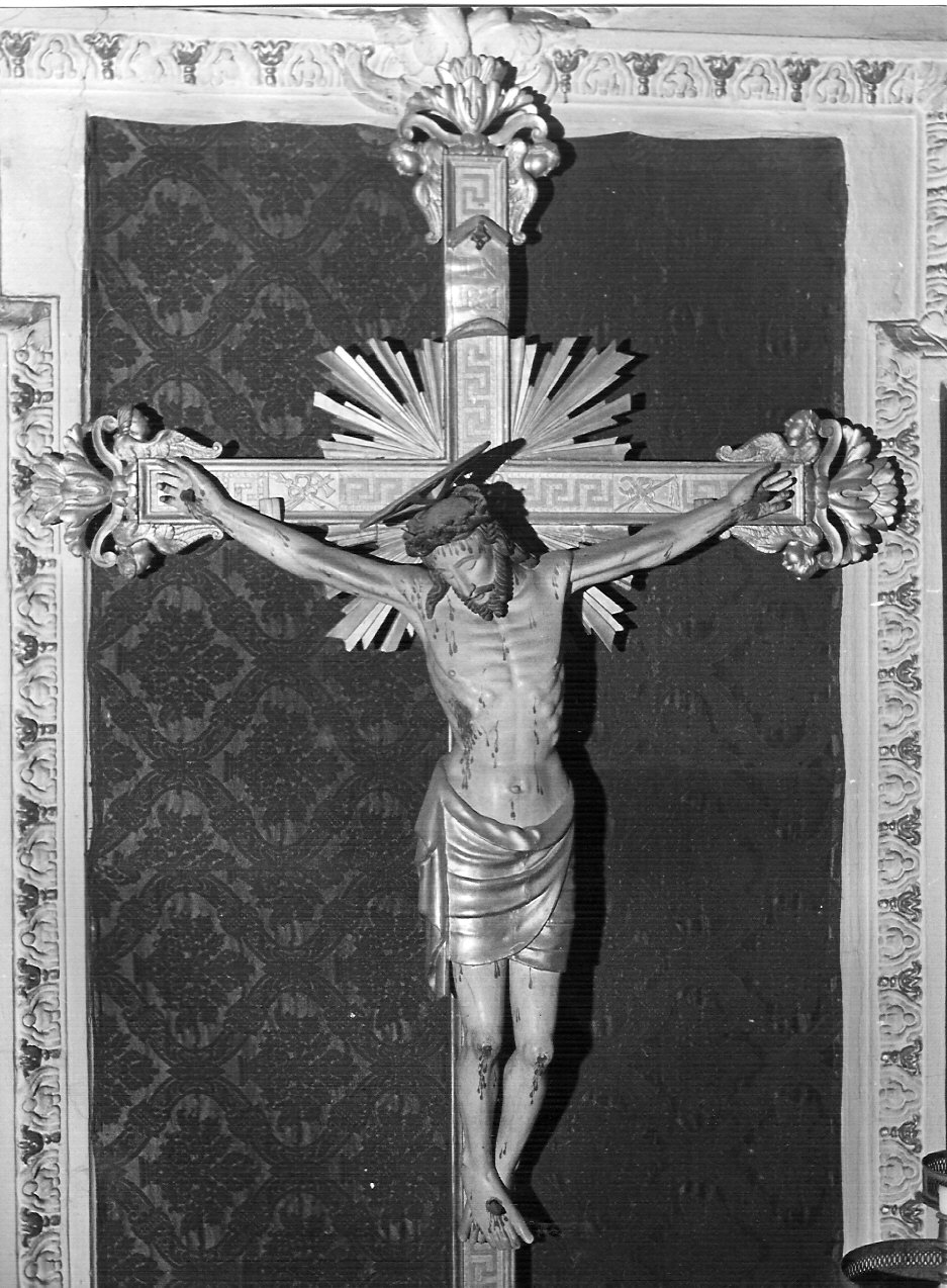 crocifisso, opera isolata - bottega lombarda (sec. XVIII)